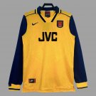 96 97 Arsenal Away Long Sleeve Retro Soccer Jersey