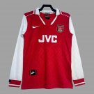 96 98 Arsenal Home Long Sleeve Retro Soccer Jersey