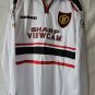 1998 00 Man Utd #20 Solskjaer Jersey Away