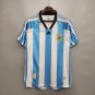 1998 Argentina Home Retro Soccer Jersey