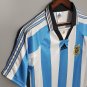 1998 Argentina Home Retro Soccer Jersey
