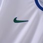 1998 Brazil White Retro Soccer Jersey