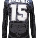 1998 Mexico Third Long Sleeve Retro Soccer Jersey Luis Hernández #15