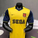 1999 2000 Arsenal Away Retro Soccer Jersey #14 Thierry Henry Men All Size