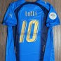 2006 World Cup Italy Francesco Totti Home Jersey with World Cup Badges