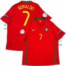 2008 09 Portugal Home Jersey #7 Ronaldo Nike Soccer Euro Football CR7 NEW