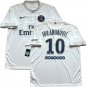 2014 15 PSG Away Jersey #10 Ibrahimovic Nike Paris Saint-Germain Ooredoo