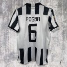 2014-2015 Juventus Pogba #10 Home Short Sleeve Football Shirt