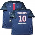 2015 16 PSG Home Jersey #10 Ibrahimovic Nike Paris Saint-Germain Zlatan kit