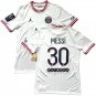 2021 22 PSG Fourth Jersey #30 Messi Jordan Paris 4th Ooredoo Sponsor NEW