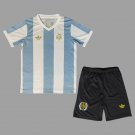 2024 Argentina Adidas 50 Years Anniversary Kids Soccer Jersey Size 16-28