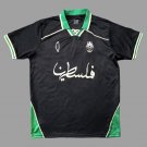 2025 Palestine Special Black Green Soccer Jersey