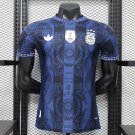 2026 Argentina Sepcial Messi Blue Player Version Soccer Jersey