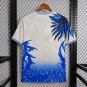 2026 Brazil Parrot Edition White Blue Soccer Jersey
