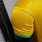 2026 Brazil Player Version Varsity Maize Yellow Polo
