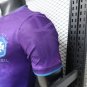 2026 Brazil Special Player Version Vibrant Pruple Blue Soccer Jersey