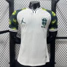 2026 Brazil Special Player Version White Green Soccer Jersey