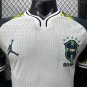 2026 Brazil Special Player Version White Green Soccer Jersey