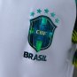 2026 Brazil Special Version White Green Soccer Jersey