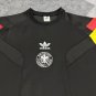 2026 Germany Trefoil Retro Inspired Black Short Sleeve Sweatshirt