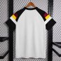 2026 Germany Trefoil Retro Inspired White Black Short Sleeve Sweatshirt