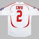 AC MILAN 2006 2007 CAFU 2 LONG SLEEVE AWAY SHIRT