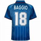 AC Milan Retro 4th Baggio 18 Jersey 1995-1996
