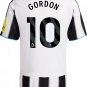adidas Adult Newcastle United Anthony Gordon #10 2025 Home Jersey