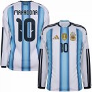 Adidas Argentina Home Long Sleeve Maradona 10 Jersey 2026-2027