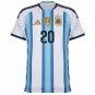 Adidas Argentina Home Mac Allister 20 Jersey 2026-2027