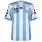 adidas Argentina Home Messi 19 Jersey 2006