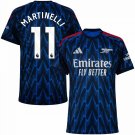 adidas Arsenal Away Martinelli 11 Jersey 2025-2026 (Premier League)