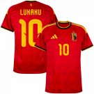adidas Belgium Home Lukaku 10 Jersey 2026-2027