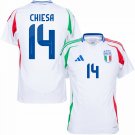 Adidas Italy Away Chiesa 14 Jersey 2024-2025