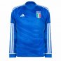 Adidas Italy Home Long Sleeve Jersey 2023-2024