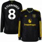 Adidas Manchester United 3rd B.Fernandes 8 Long Sleeves Jersey 2025-2026