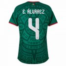 Adidas Mexico Authentic Home E. Álvarez 4 Jersey 2026-2027