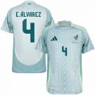 Adidas Mexico Away E.Álvarez 4 Jersey 2024-2025