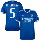 Adidas Real Madrid 3rd Bellingham 5 Jersey 2025-2026