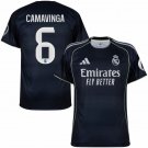 Adidas Real Madrid Away Camavinga 6 Jersey 2025-2026