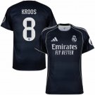 Adidas Real Madrid Away Kroos 8 Jersey Jersey 2025-2026
