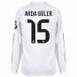 adidas Real Madrid Home Long Sleeves Arda G&Atilde;&frac14;ller 15 Jersey 2025-2026