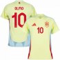 Adidas Spain Away Olmo 10 Jersey 2024-2025