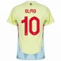 Adidas Spain Away Olmo 10 Jersey 2024-2025