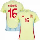Adidas Spain Away Rodrigo 16 Jersey 2024-2025