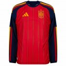Adidas Spain Home Long Sleeve Jersey 2026-2027