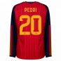 Adidas Spain Home Long Sleeve Pedri 20 Jersey 2026-2027