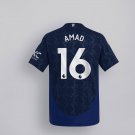 Amad 16 Manchester United 24 25 Away Jersey