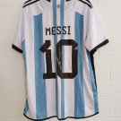 Argentina National Team Jersey Signed Printed By Lionel Messi