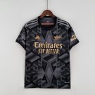 Arsenal Away Soccer Football 22 23 Adults Black Jersey Kit